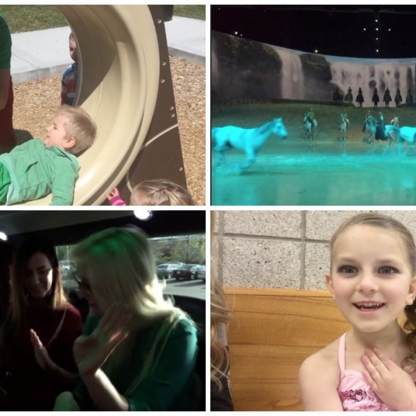 VLOG: Cavalia, Dance Competition FAIL, Learning Portuguese and Kids First Limo Ride!