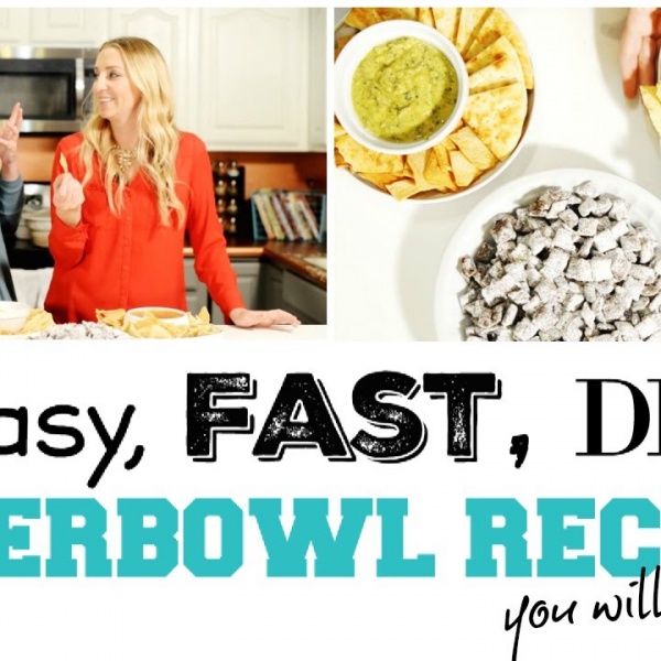 DIY Superbowl Game Day Recipes, Snacks and Treats!