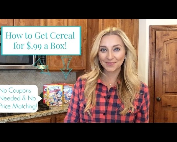 How to Get Breakfast Cereal for .99 Cents a Box!