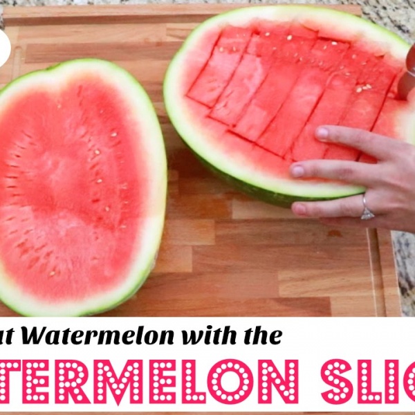 How to Cut Watermelon with the Watermelon Slicer + an Exclusive DEAL!