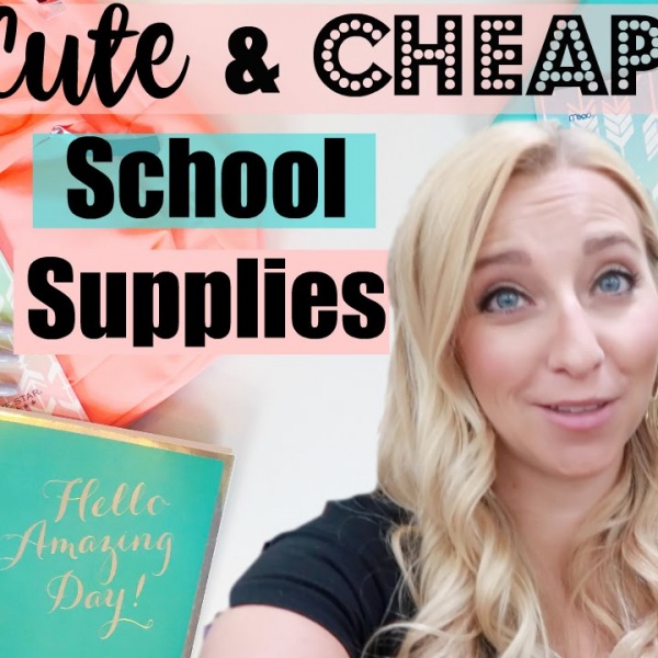 Back to School Shopping 2016: Cute & Cheap School Supplies at Walmart!