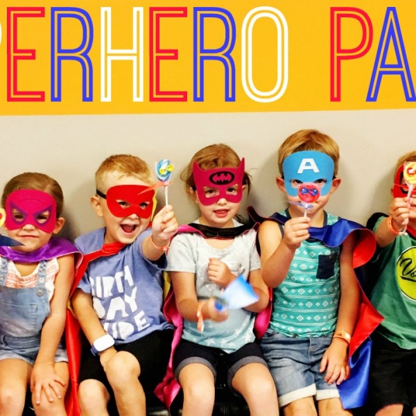 Superhero Birthday Party Ideas: DC Comics & Marvel! | Affordable Super Hero Kids Party!