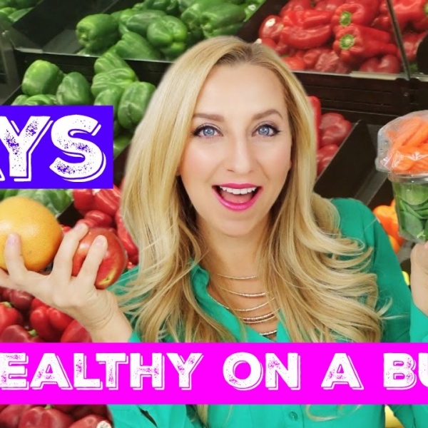15 Healthy Grocery Shopping Tips on a Budget! (Save Money | Eat Healthy for Cheap!)