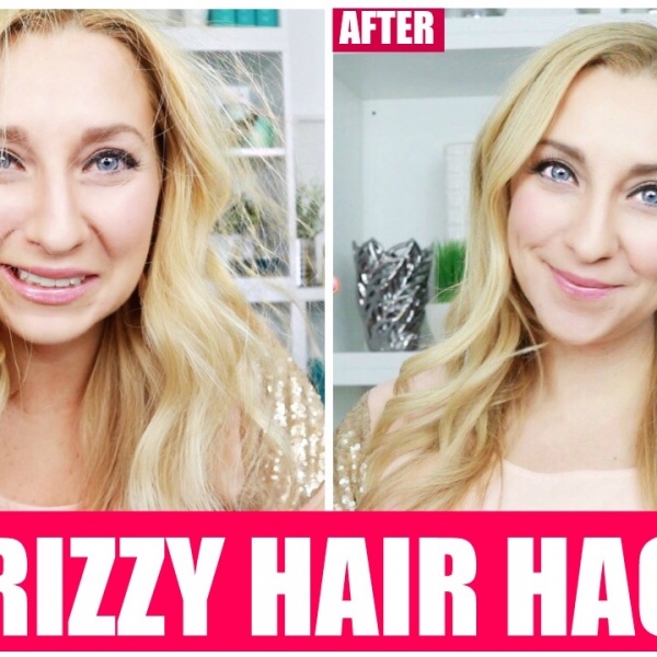 14 Ways to Get Rid of Frizzy, Dry, Staticky Hair! | Frizzy Hair Hacks