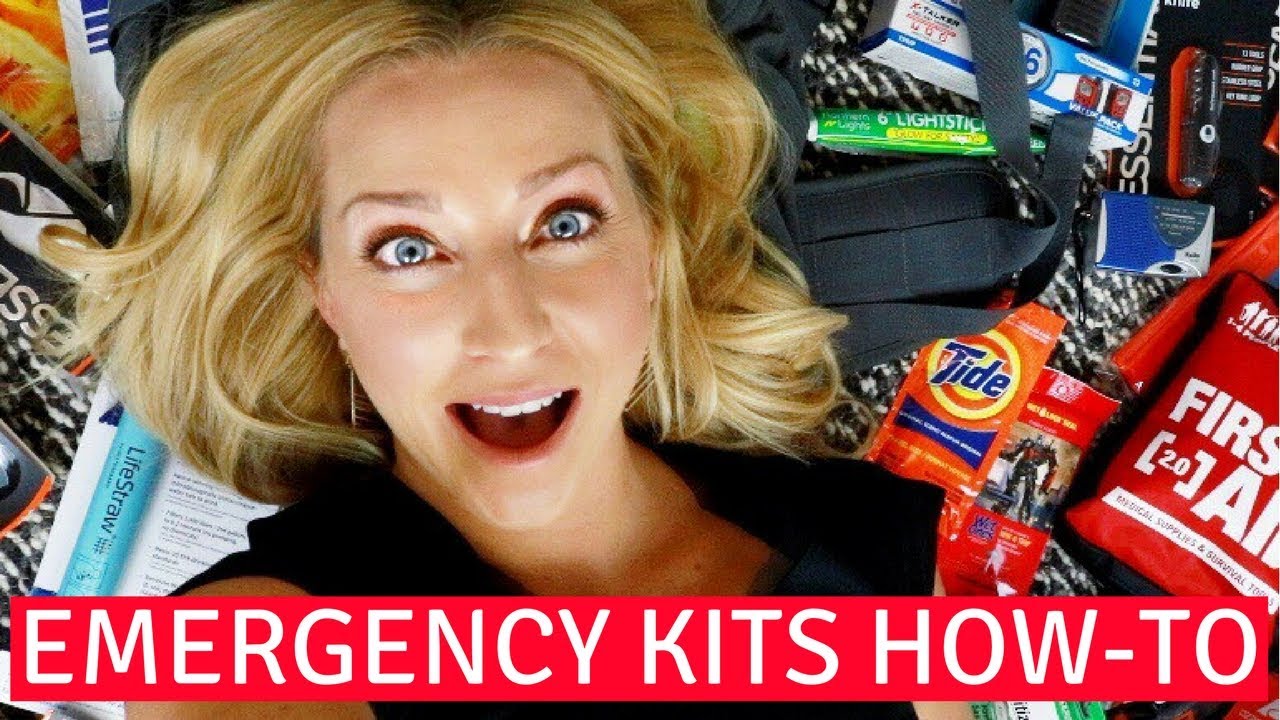 HOW TO Make a 72 Hour Emergency Kit | Bug Out Bag | Survival Kit ...